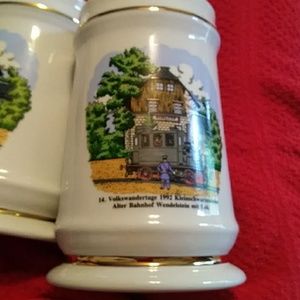 Vintage German porcelain stein